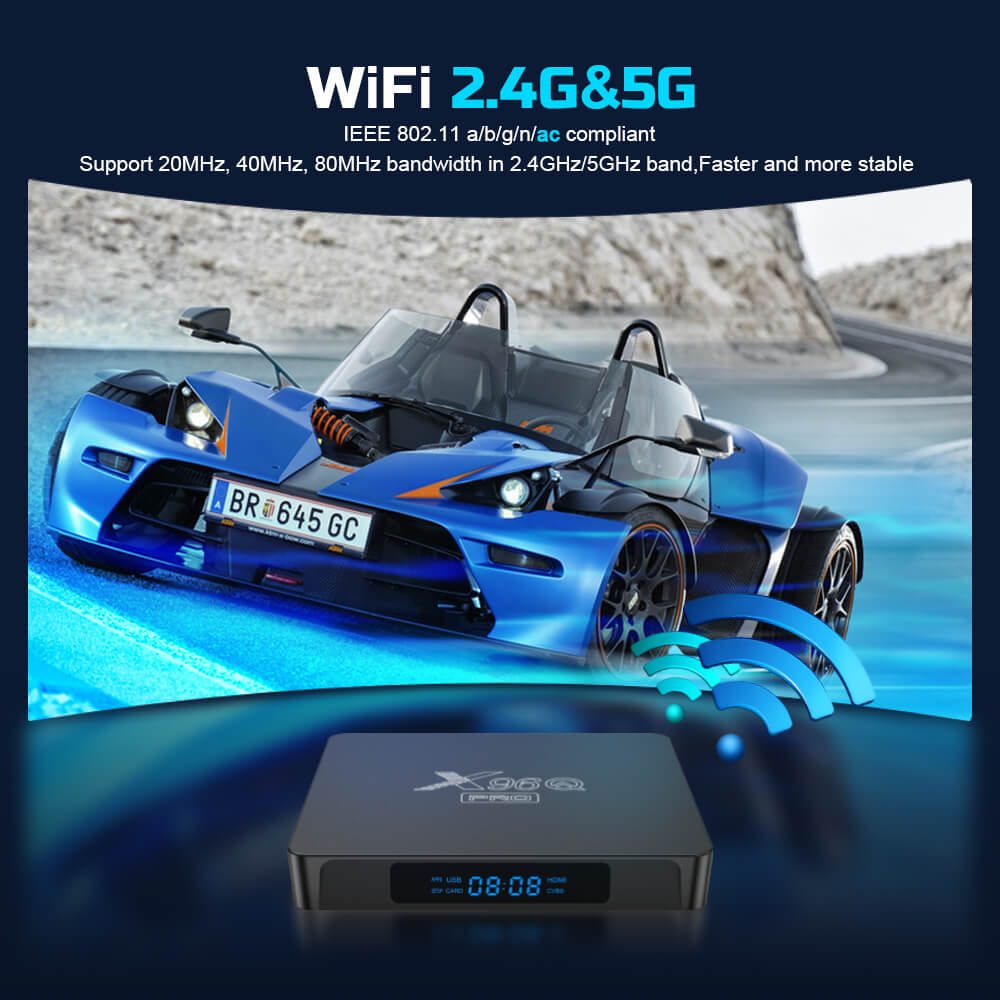 사용자 정의 X 96 Q Pro Allwinner H 313 안드로이드 tv 박스 공급자
